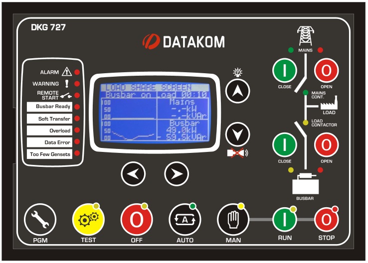 DATAKOM DKG 727 Mains Controller For Multi Genset Paralleling Buy