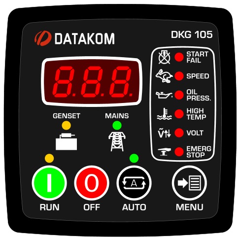 Datakom DATAKOM DKG-105 Automatic start mains failure control panel for generators (AMF)