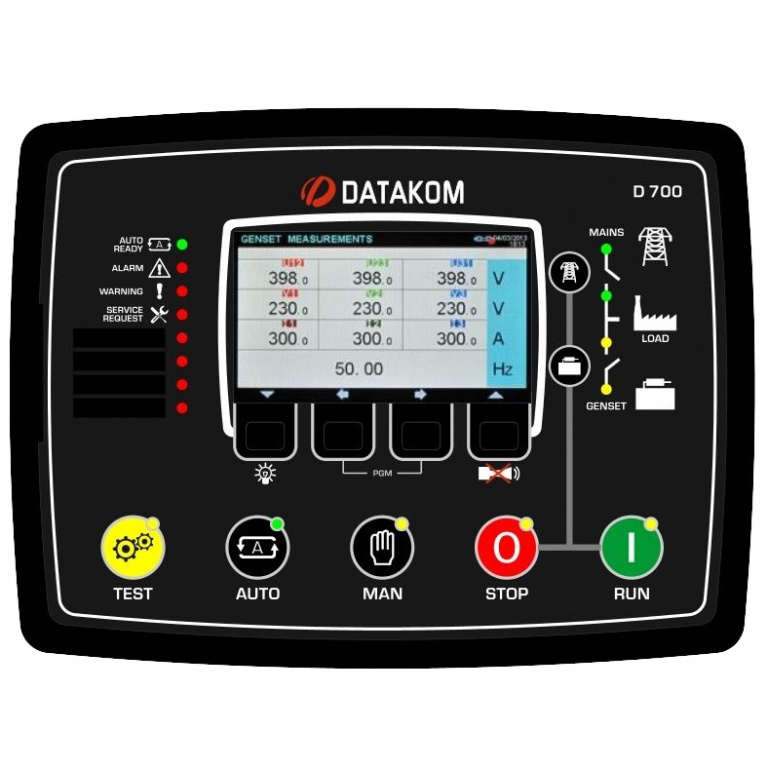 Datakom DATAKOM D-700-TFT-SYNC+GSM Generator Synchronizing Controller