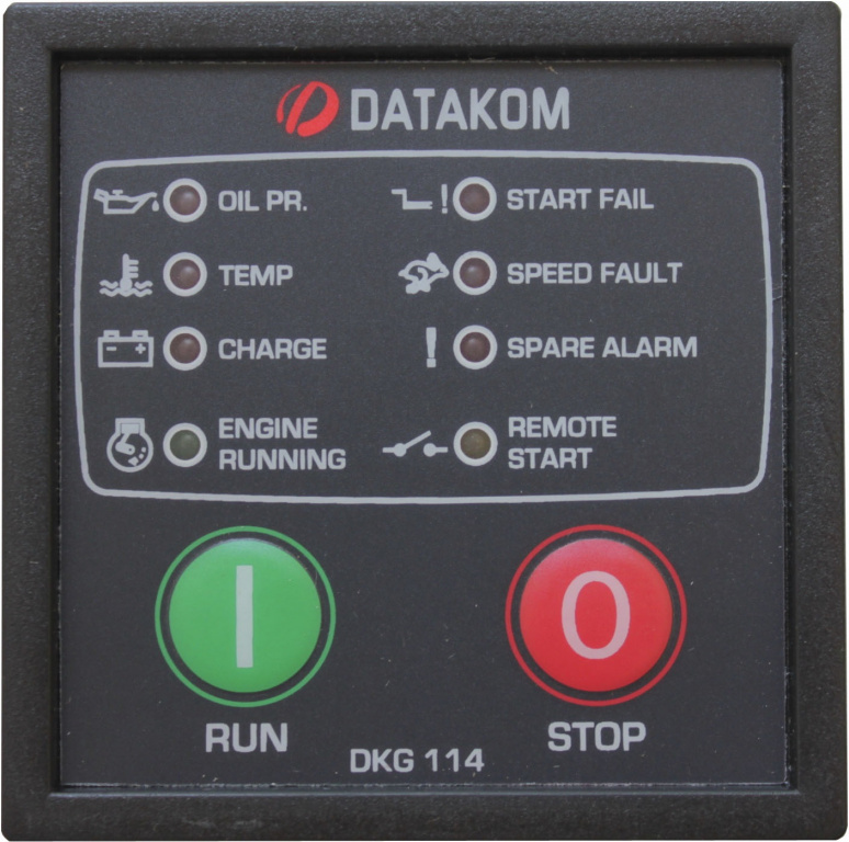 Datakom DATAKOM DKG-114 Manual and remote start generator control panel