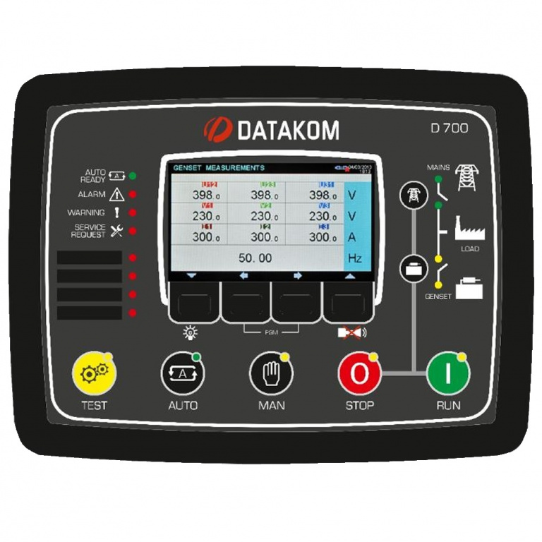 Datakom DATAKOM D-700-TFT-MK3 Advanced Genset Synchronization Controller