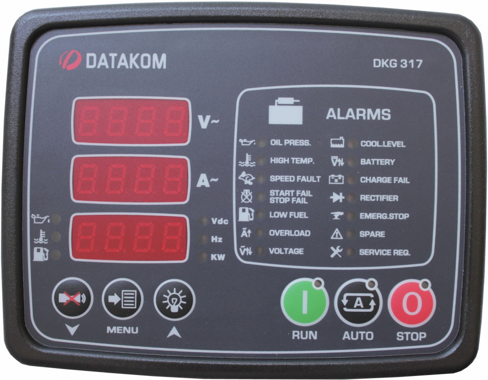 Datakom DATAKOM DKG-317 CAN Manual and remote start generator control panel