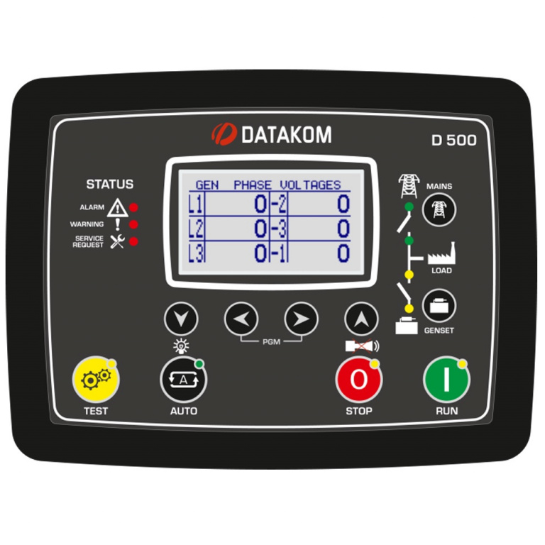 Datakom DATAKOM D-500-LITE-MK2 Multifunctional Generator Controller with MPU + J1939 + RS485