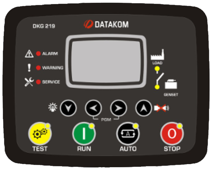 Datakom DATAKOM DKG-219 Manual and Remote Start Controller