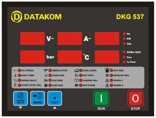 Datakom DATAKOM DKG-537 Manual and Remote Start Controller with J1939