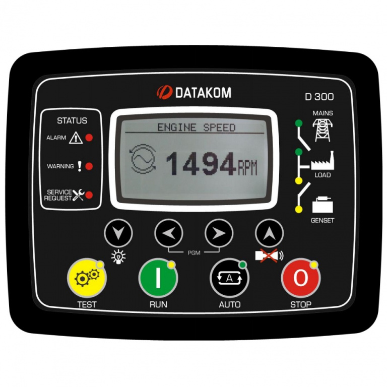 Datakom DATAKOM D-300-MK2 Multifunctional Generator Controller with MPU, J1939