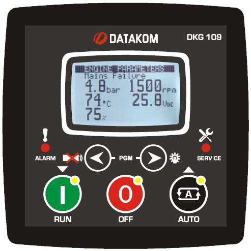 Datakom DATAKOM DKG-109-J AMF unit with J1939 Interface