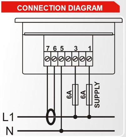 Datakom Datakom DM-0101 96x96 Single Phase Digital Multimeter