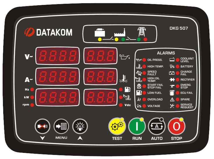 Datakom DATAKOM DKG-507 CAN Automatic Mains Failure generator controller with J1939
