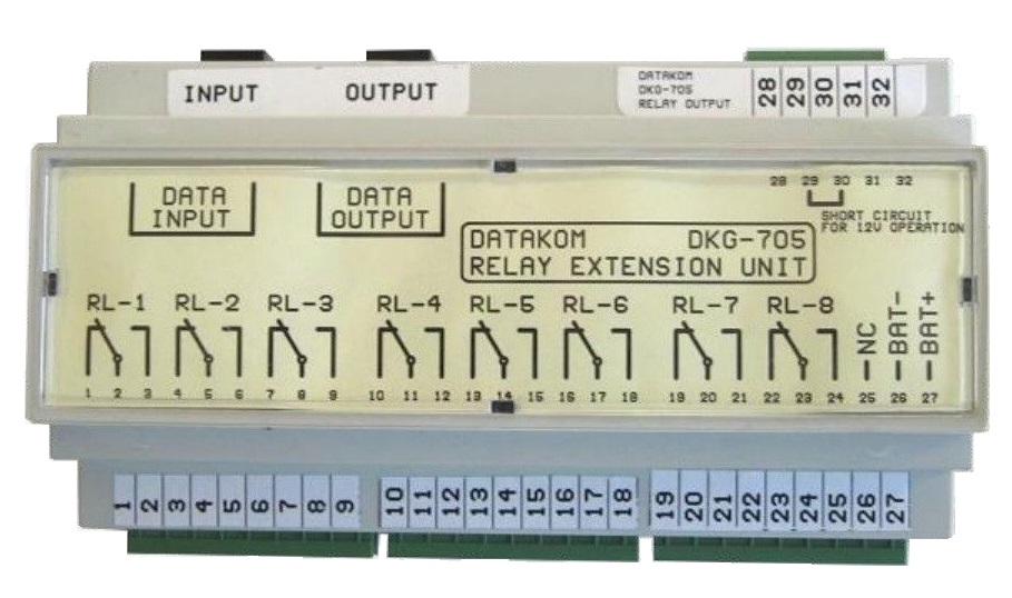 Datakom DATAKOM DKG-307/507/507J/527/309/543/547/707 Relay Extension Unit & cable