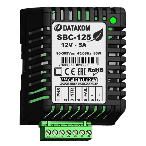 Datakom DATAKOM SBC-125 Smart Battery Charger