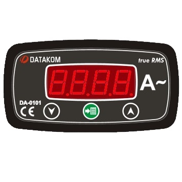 Datakom DATAKOM DA-0101 Ammeter panel, 1 phase, 96x48mm